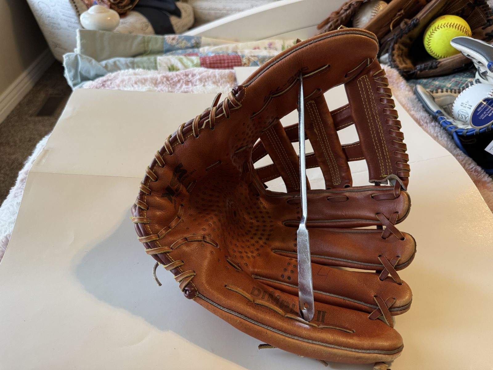 SSK Dimple II Baseball Glove RHT DPG-777 13