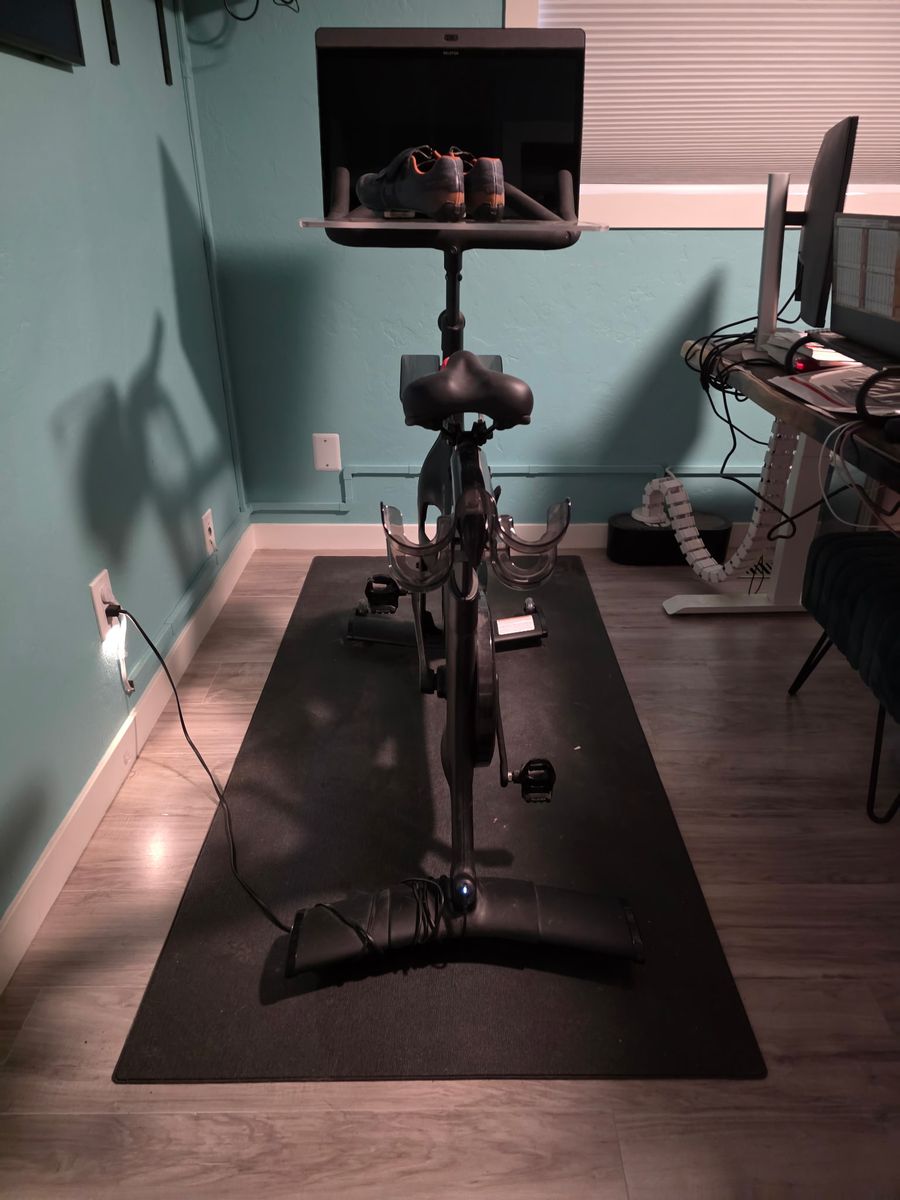 Peloton Bike+ including Mat and Size 39 Shoes