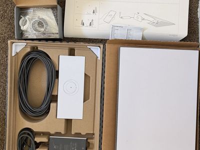 Starlink Satellite Internet Gen 3 Kit with Dish, Router, Cables, and power supply. Plus pole mount adapter. For sale