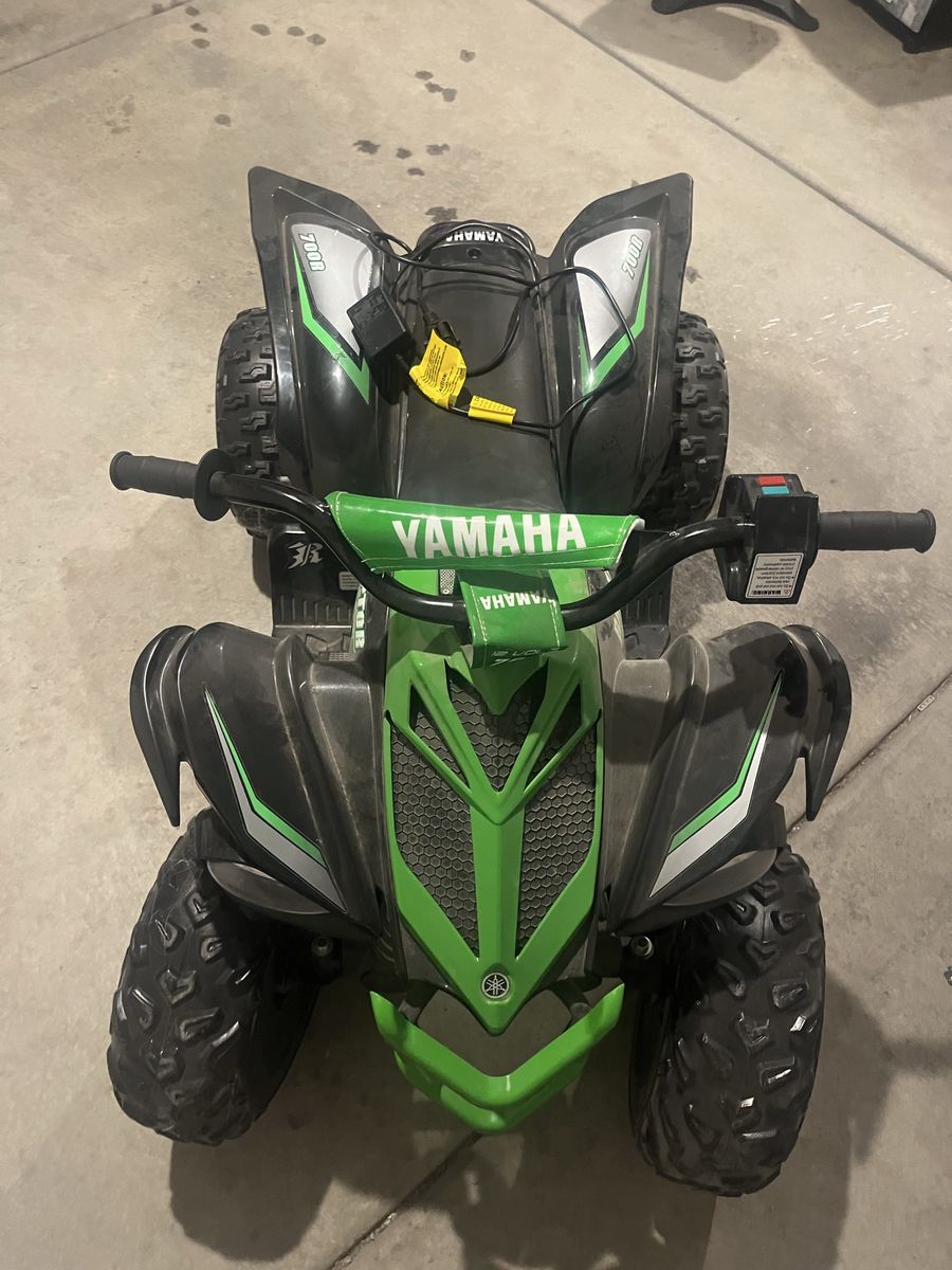 Yamaha Raptor Battery-Powered Ride-On (Ages 3+)