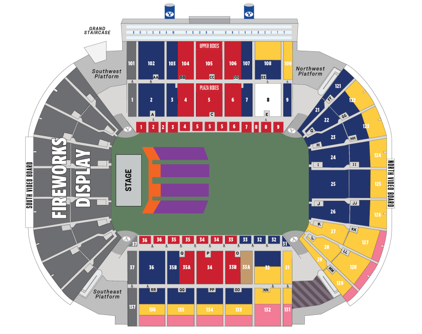 Stadium of Fire - Sec 25 Row 16 (7)