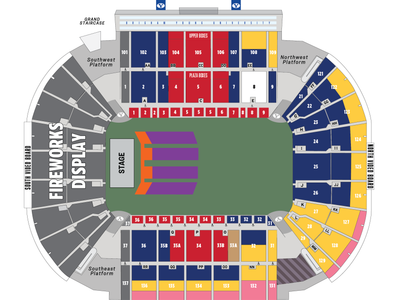 Stadium of Fire - Sec 25 Row 16 (7)