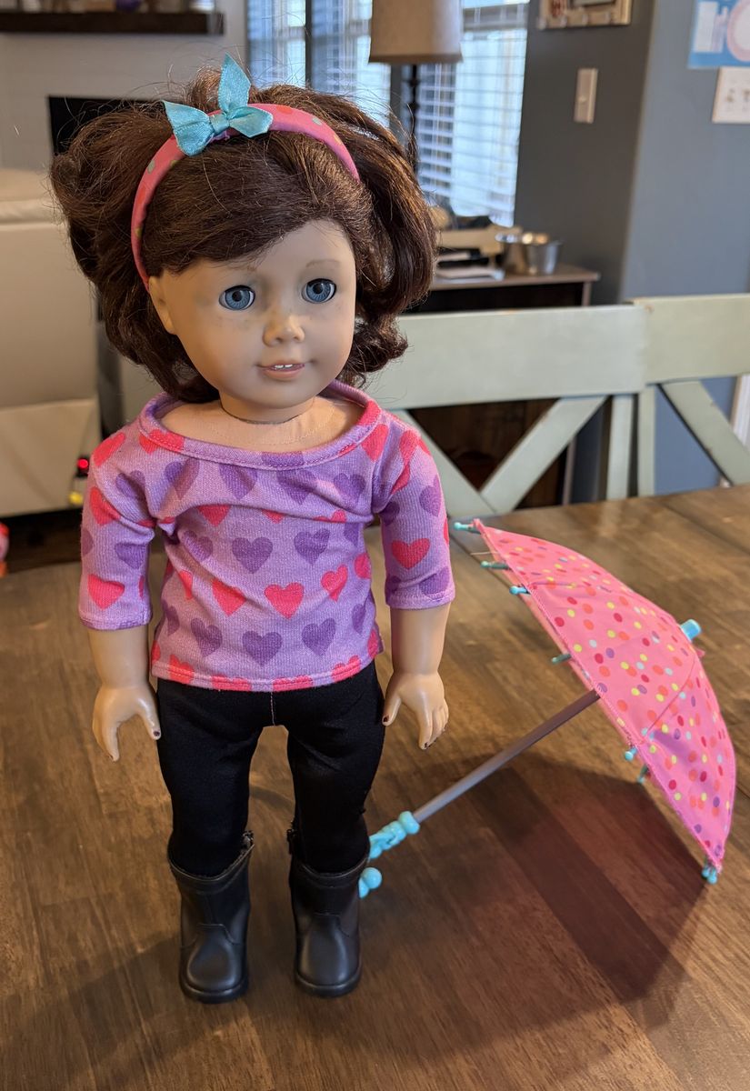 American Girl Doll with mixed Accessories