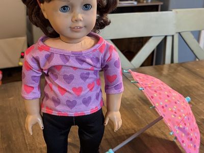 American Girl Doll with mixed Accessories
