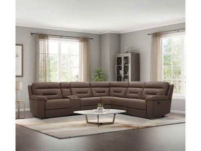 Fletcher 6-piece Fabric Reclining Sectional