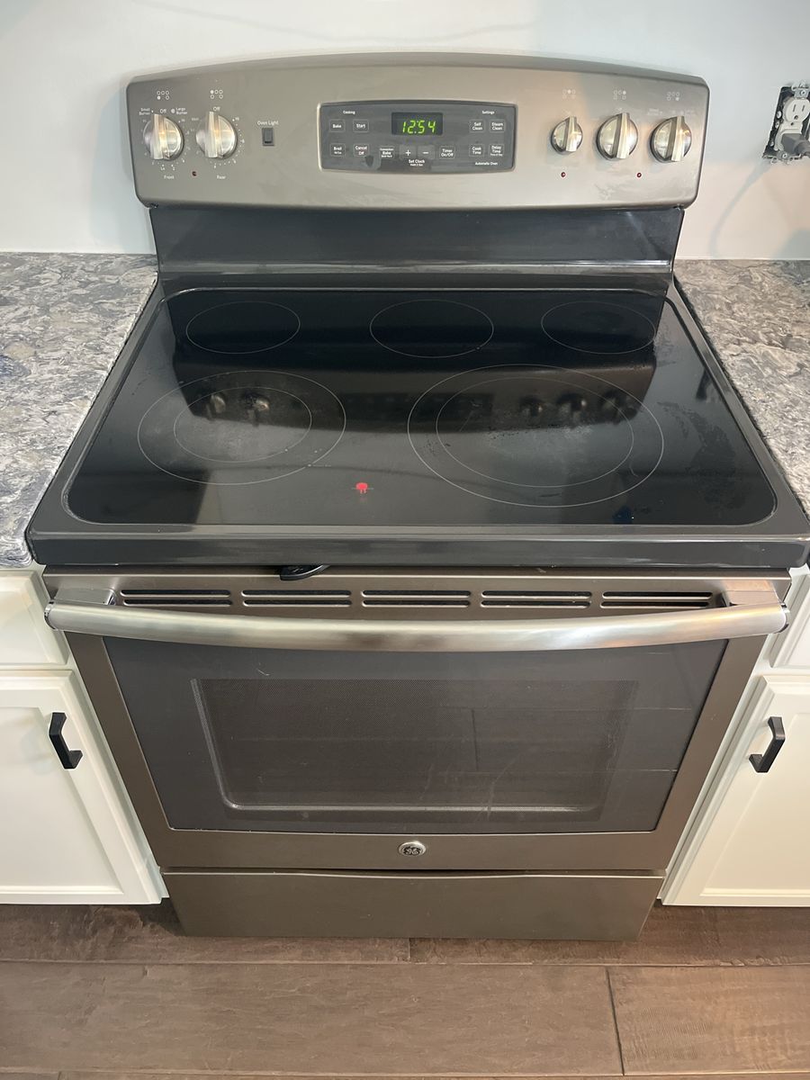 GE JB690EF4ES Electric Range Stove - Slate Finish