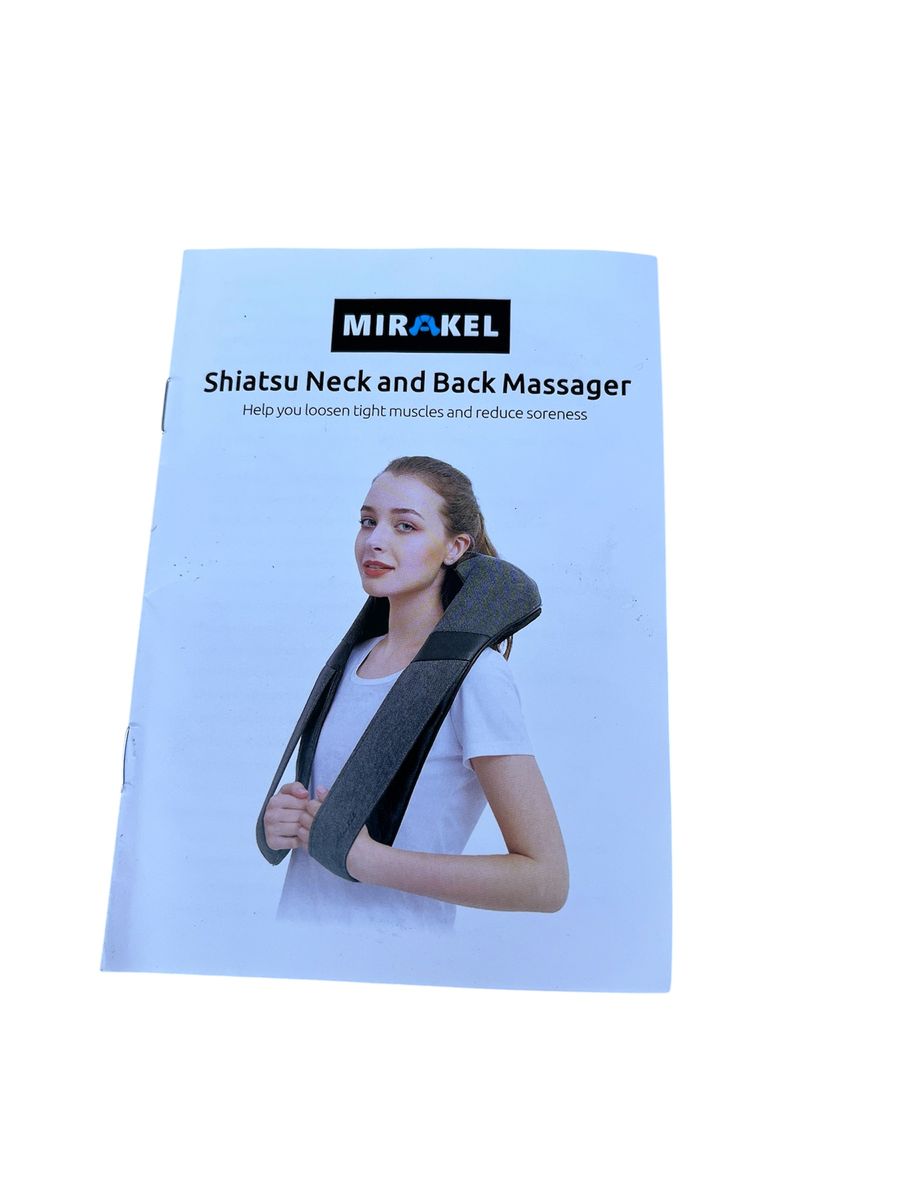Neck and back massager