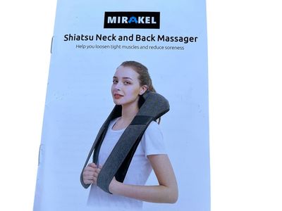 Neck and back massager