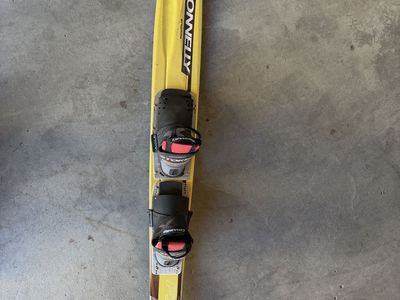 Connelly F1X Graphite Slalom Water Ski - Used, Yellow with Bindings