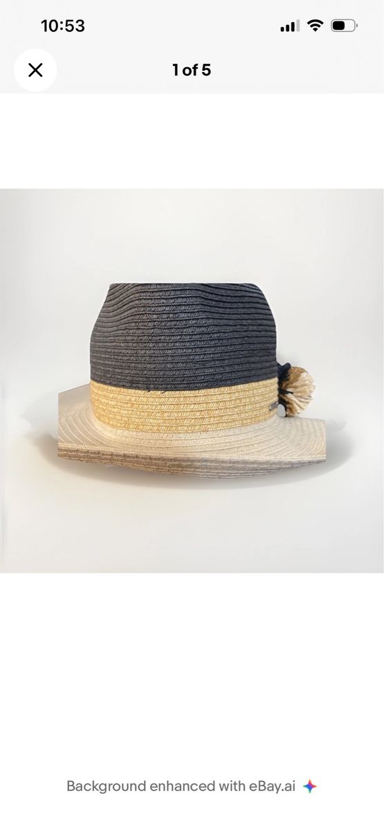 Two Toned Sun Hat