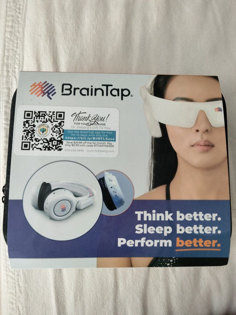 Headset for brainTap Headset and Visor System with Case