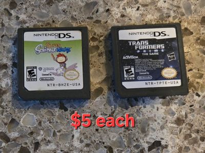 Nintendo ds games $5 each including Fifa Street 2~ Trades considered!