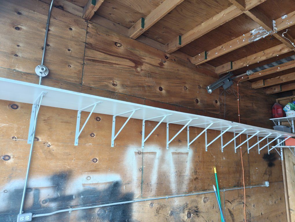 Heavy-Duty Shop Shelves