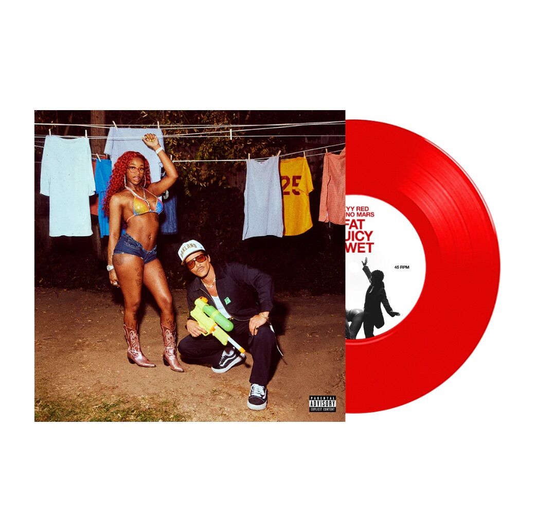 Bruno Mars & Sexyy Red-Fat Juicy & Wet Red Vinyl