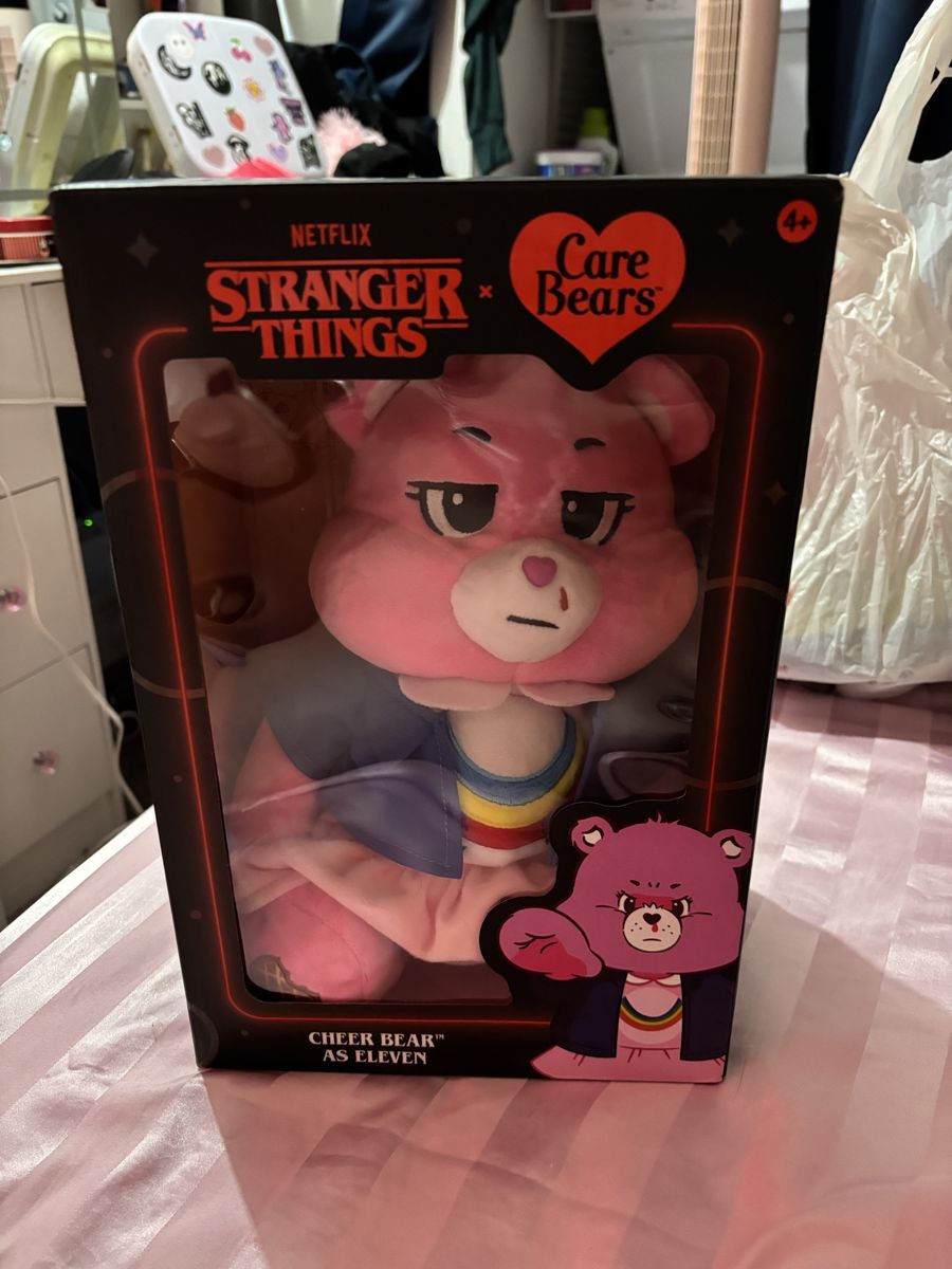 Stranger Things Cheer Bear as Eleven