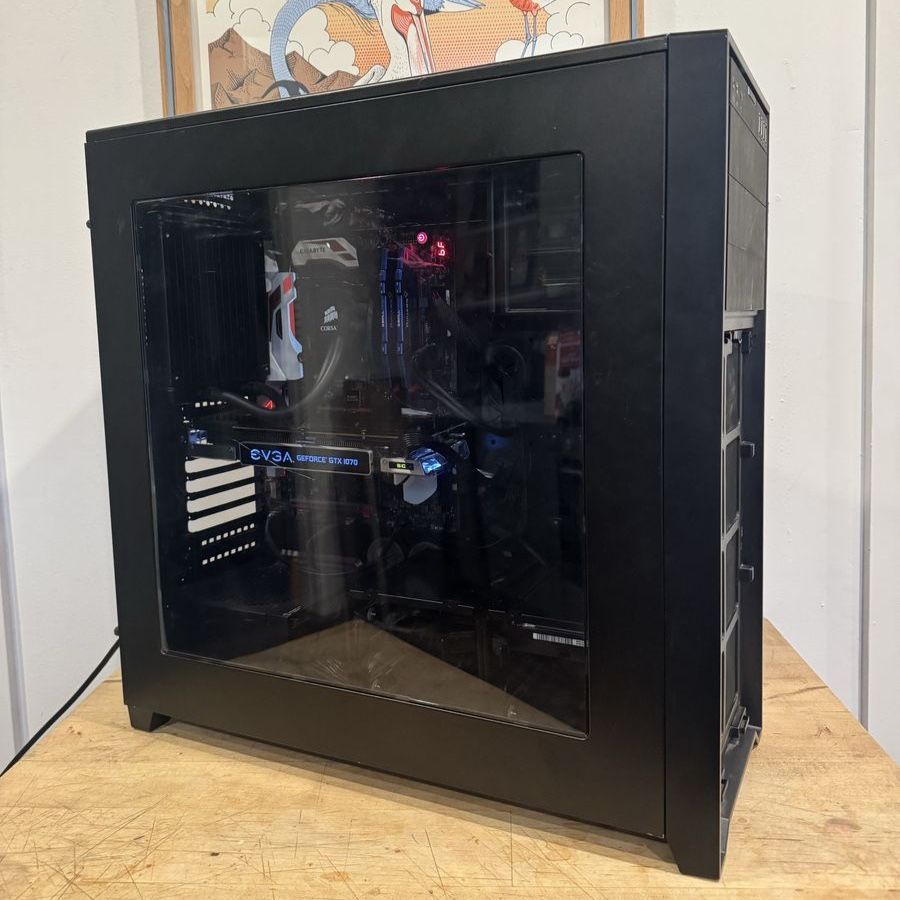 Ultra Gaming PC - EVGA GTX 1070 GPU, Intel Core i7, 2TB Storage, Liquid Cooled