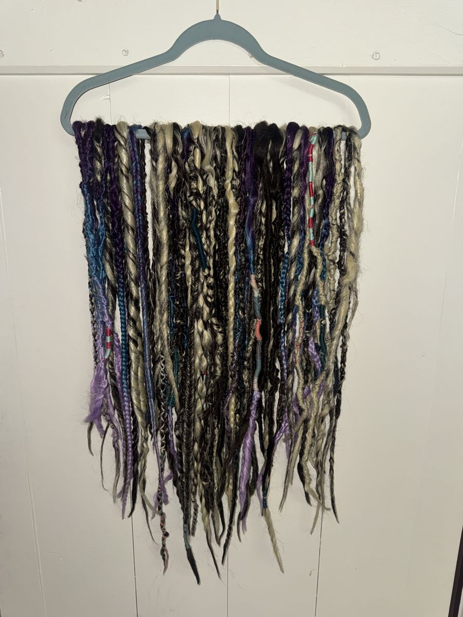 24" Handmade Double-Ended Synthetic Dreadlock Set