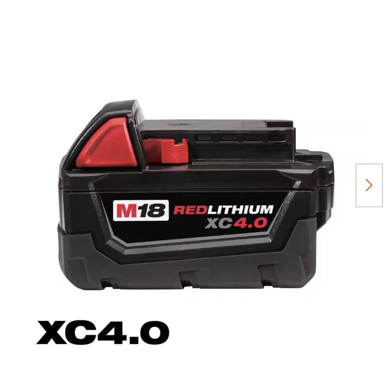 Milwaukee M18 REDLITHIUM XC 4.0 Ah Battery