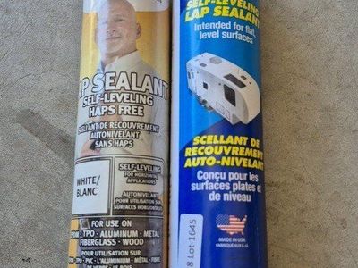 white self leveling lap sealant