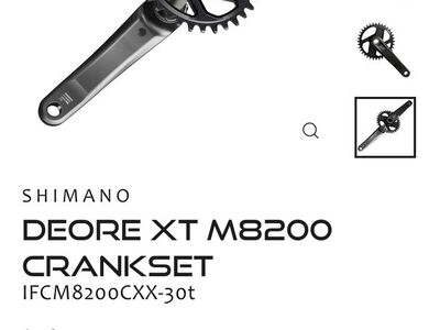 Shimano XT M8200 CRANKSET 170/30T