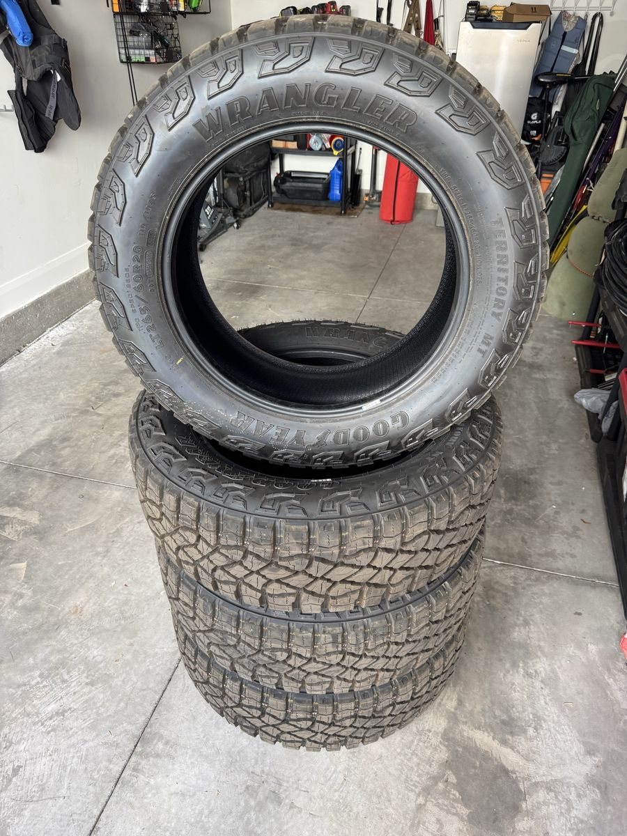New Tires - Goodyear Territory MT 265/60R20