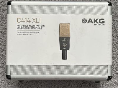 AKG C414 XLII studio microphone mic NEW in box
