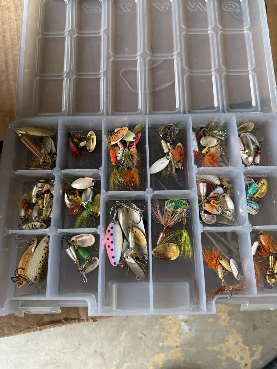 Lots Of Spinners, Lures, Spoons!