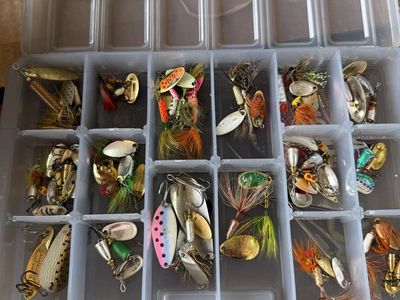 Lots Of Spinners, Lures, Spoons!