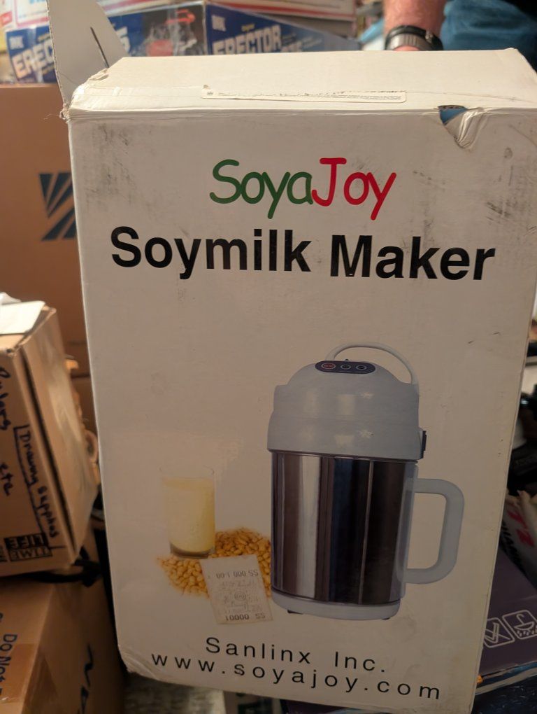 SoyaJoy G4 Soy Milk Maker - Plant-Based Beverage Machine (White)