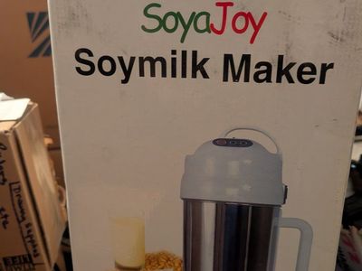 SoyaJoy G4 Soy Milk Maker - Plant-Based Beverage Machine (White)