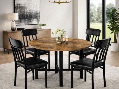 NEW Table & 4 Chairs Dining Set