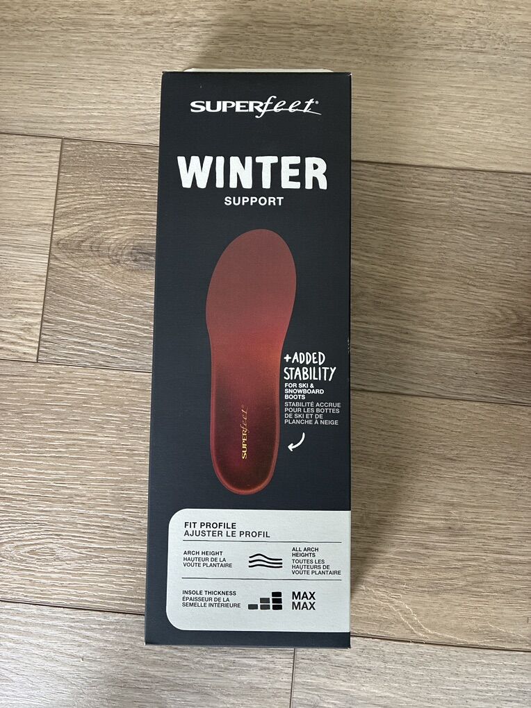Superfeet Winter Insole, Support