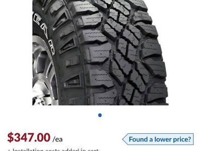 285/70R17 Goodyear Duratrac