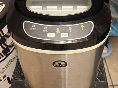 Igloo ICE105 Portable Electronic Ice Maker Stainless Steel