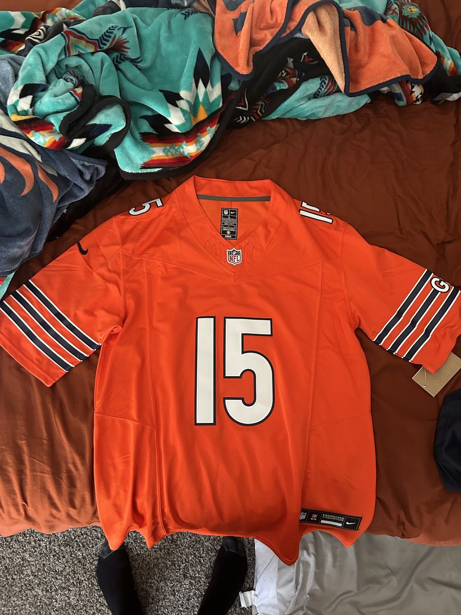 Large Rome Odnuze Chicago bears stitched jersey