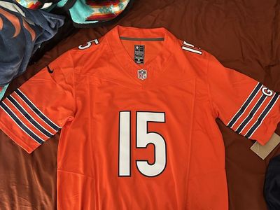 Large Rome Odnuze Chicago bears stitched jersey
