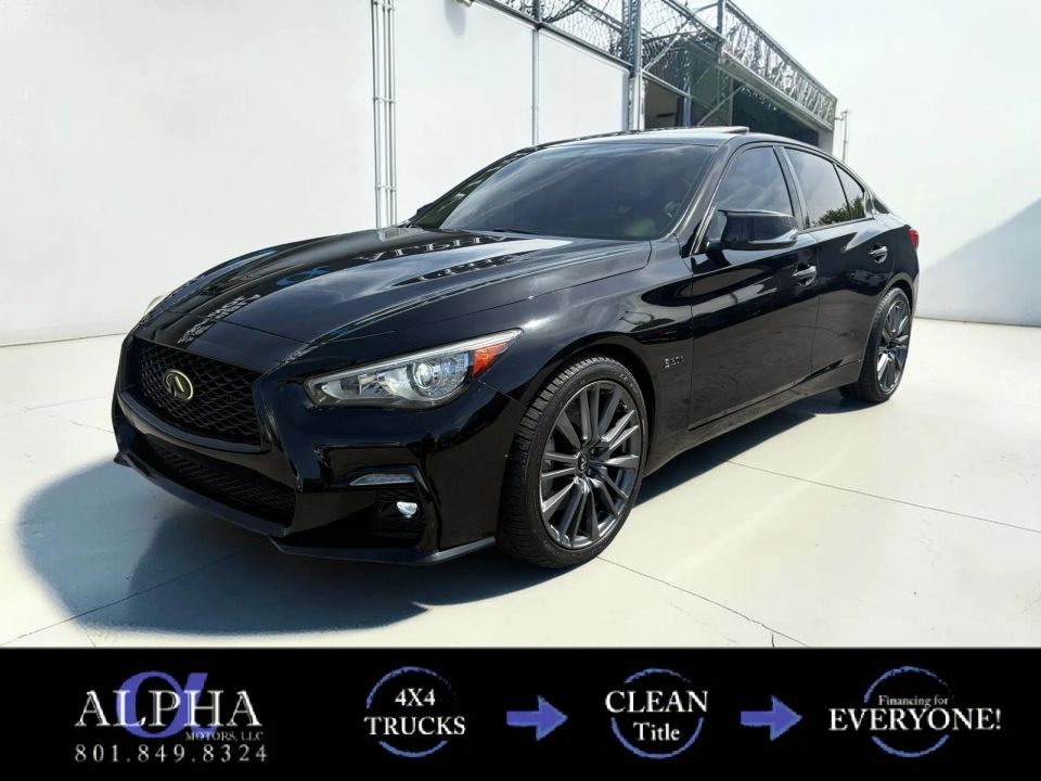 2016 Infiniti Q50 Red Sport 400