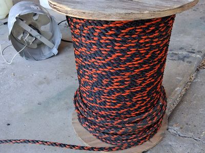 1/2" nylon rope