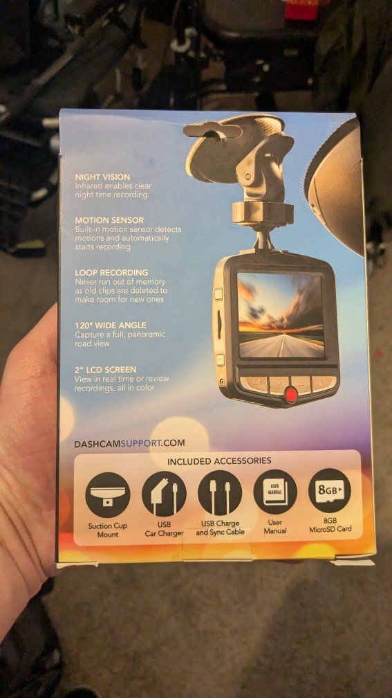 on board witness dash cam