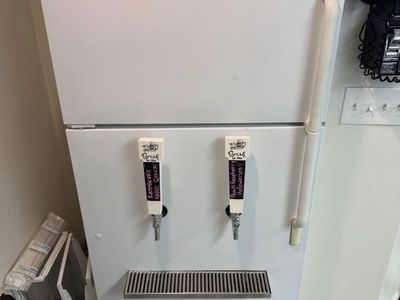 Kegerator Fridge and All Beer Brewing Accessories
