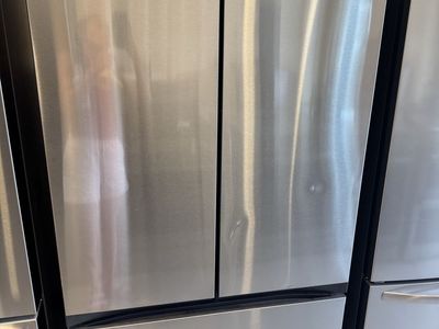 New scratch and dent Samsung Bespoke 24 cu. ft. Counter-Depth French Door Refrigerator