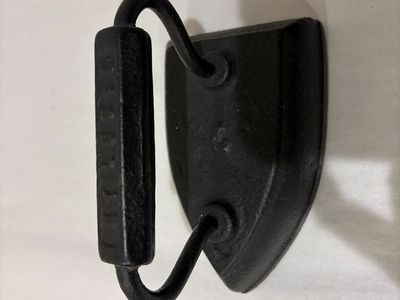 Vintage St. Louis Cast Iron Sad Iron Doorstop or Decor