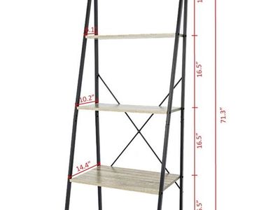 4-Tiered Slanted Shelf