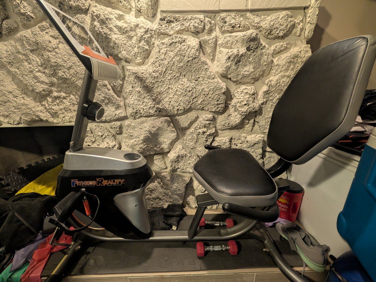 Fitness Reality Recumbent Exercise Bike