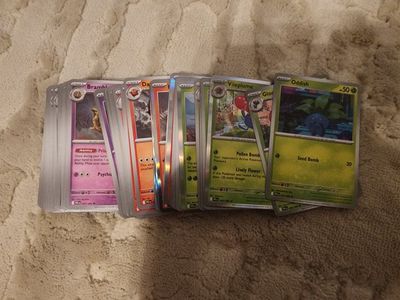 Pokemon Cards from the Phantasmal Flames base set - 84/94 cards with no duplicates.