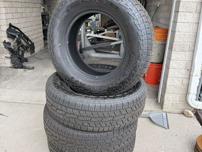 New tires. Falken Wild Peak 265/70R18