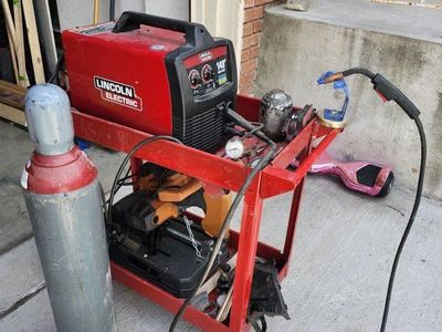 Lincoln 140 HD Weld-Pac W/Tank Welder