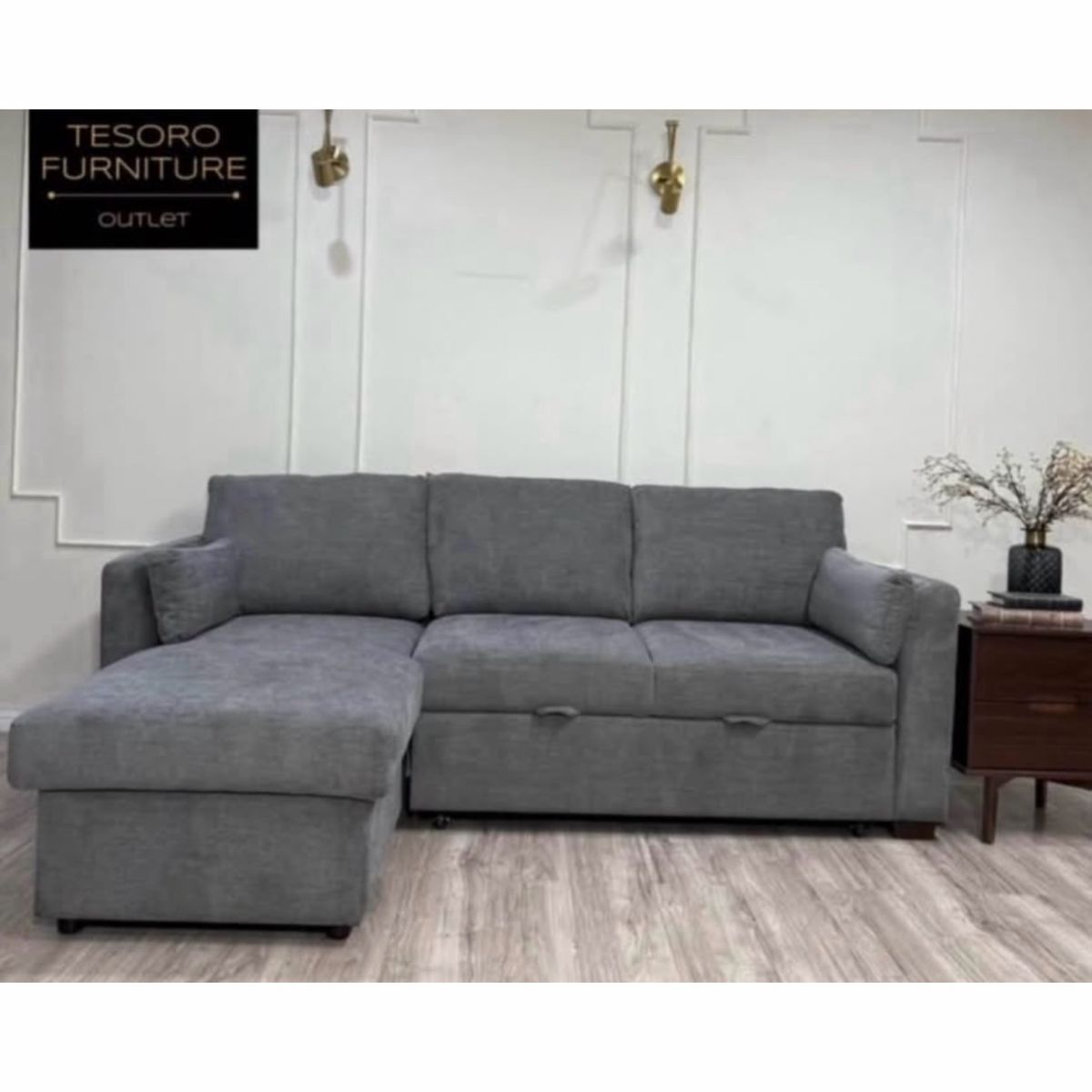 LUKE SECTIONAL SOFA BED WITH STORAGE WE OFFER DELIVERY