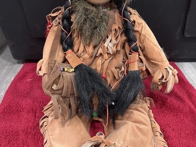 Native American Porcelain Doll