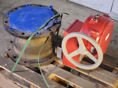 BRAY 2-way Segmented Ball Valve Carbon Steel Body 12" BVMS12-C150-3410/70-1300SVH